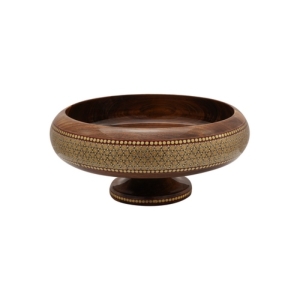 میوه خوری چوب و خاتم مدل J1607