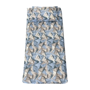 ملحفه زیپدار تشک زمینی طرح هندسی کد Sh0224