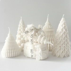 شمع کریسمس مجموعه 6 عددی