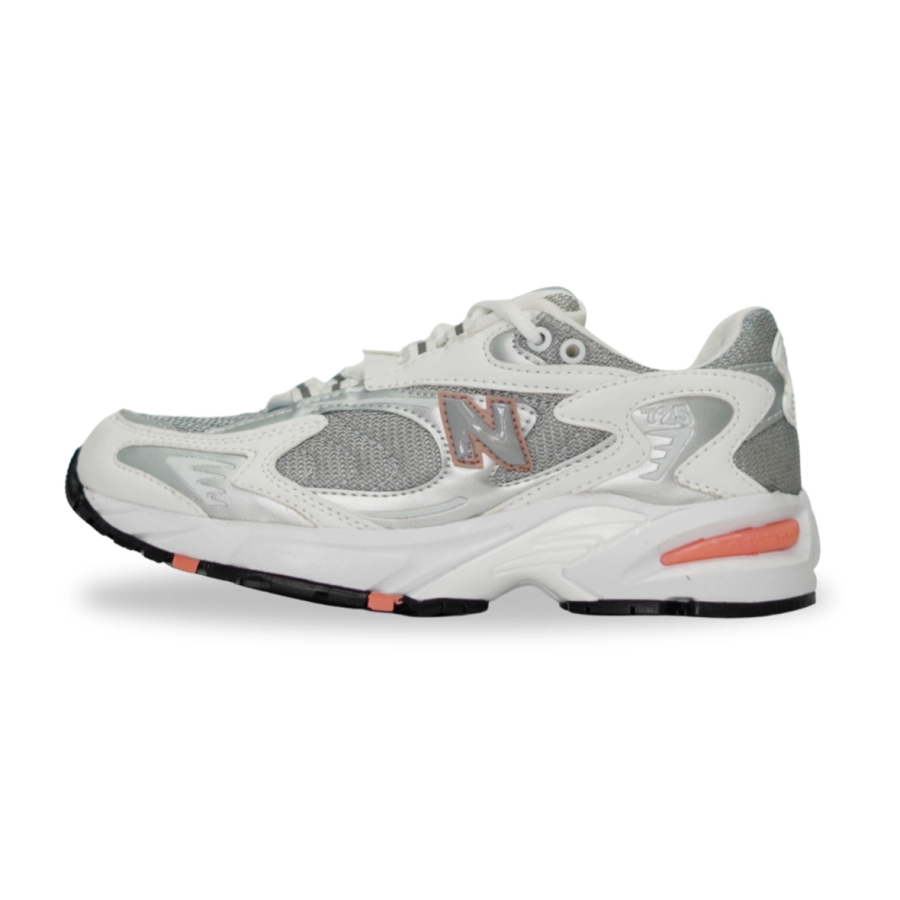 کتونی زنانه مدل نیوبالانس 725 رنگ سفید کالباسی