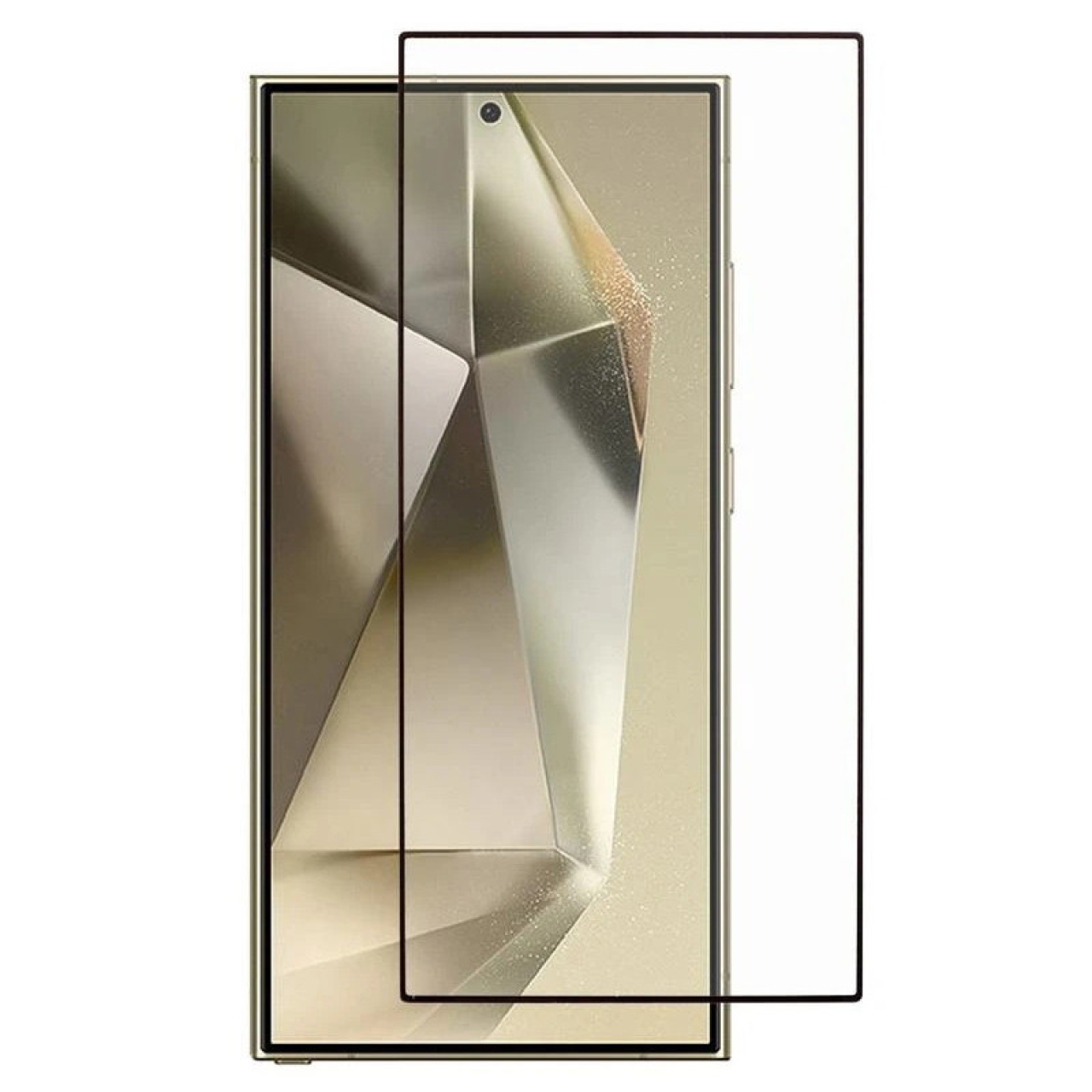 محافظ صفحه نمایش گلس فول فینگر مدل HTK Curve مناسب برای گوشی سامسونگ Samsung Galaxy S25 Ultra