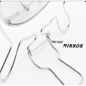 آینه رومیزی دو طرفه میرور قطر ۱۴ سانتی‌متر