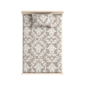 ملحفه کشدار و روبالشی یکنفره طرح الانزا سایز ۲۰۰*۹۰