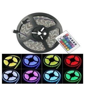 ریسه ال ای دی مدل پکیج گیمینگ 16 رنگ کد RGB 12v طول 5 متر