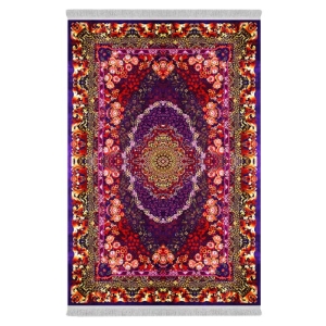 فرش پارچه‌ای دفه مدل فرشینه طرح مدرن کد 8064