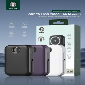 پاوربانک گرین لاین مدل Monaco ظرفیت ۲۰۰۰۰ میلیآمپر