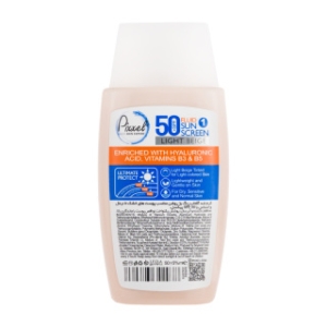 کرم ضد آفتاب رنگی بژ روشن پیکسل با SPF50 مناسب پوست خشک تا نرمال و حساس حجم 50 میل