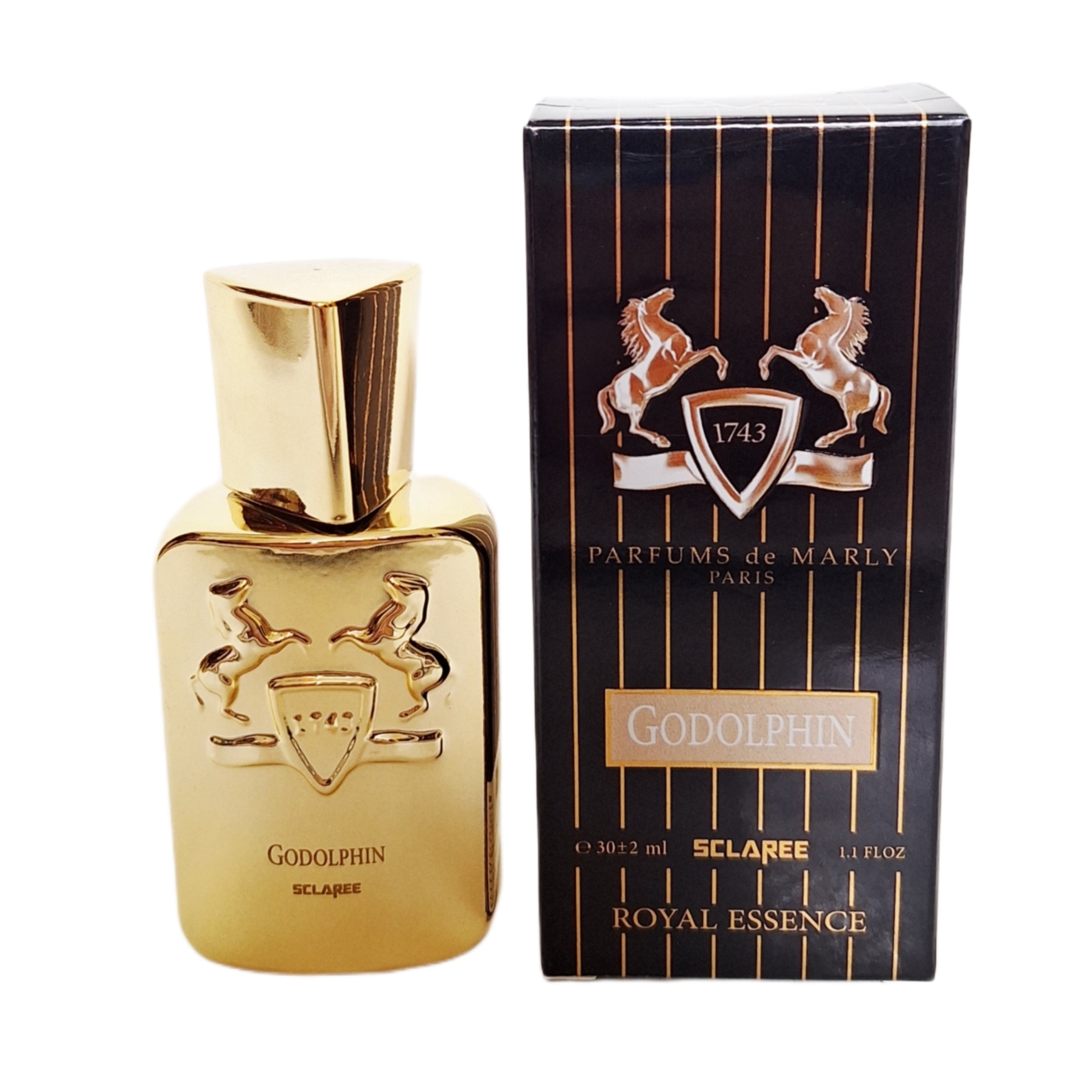 ادو پرفیوم مردانه اسکلاره مدل مارلی گودولفین حجم 30میل