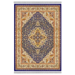 فرش پارچه‌ای دفه مدل فرشینه هازان مخمل طرح فانتزی کد 3108