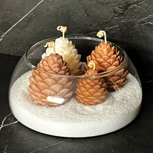 شمع شات مدل میوه کاج