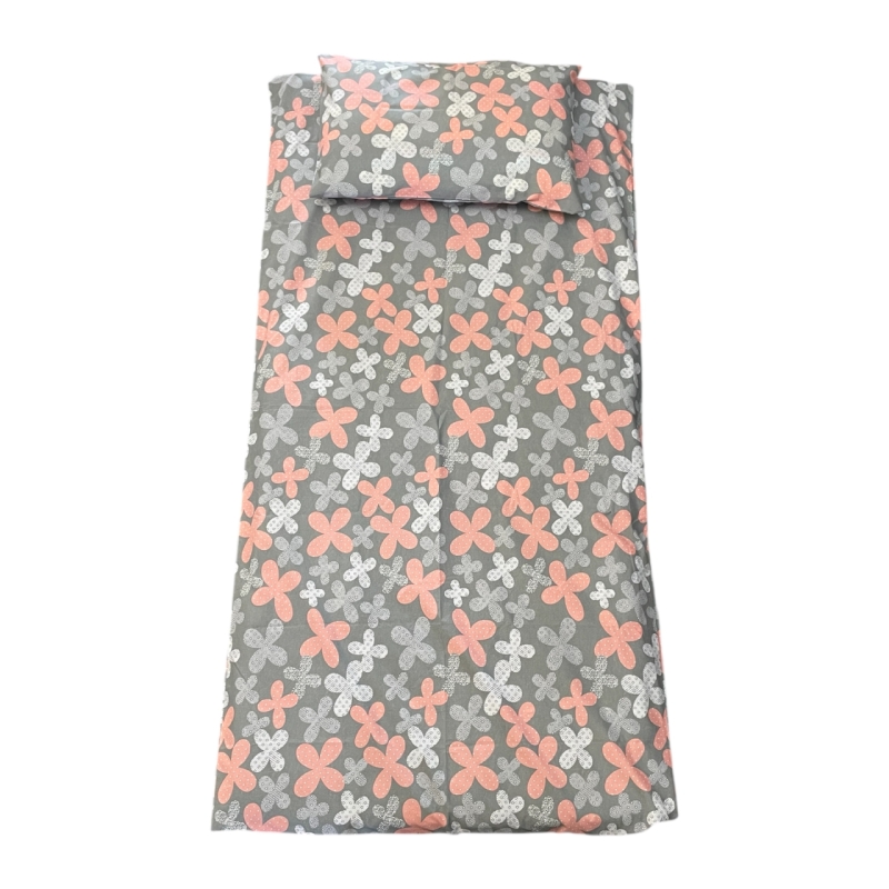 ملحفه زیپدار تشک زمینی طرح گلرو کد Sh0234