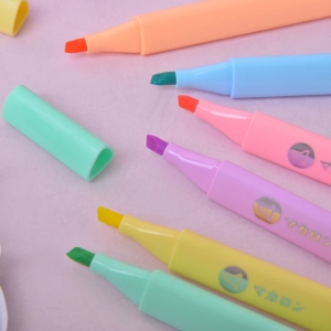 ماژیک علامت گذار ژیخوآ مدل پاستلی کد F0642 بسته 6 عددی