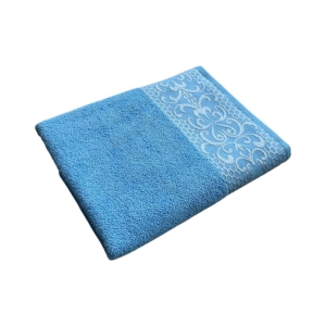 حوله استخری بهباف آذر دورو نخ پنبه سایز 70*130 سانتی متر