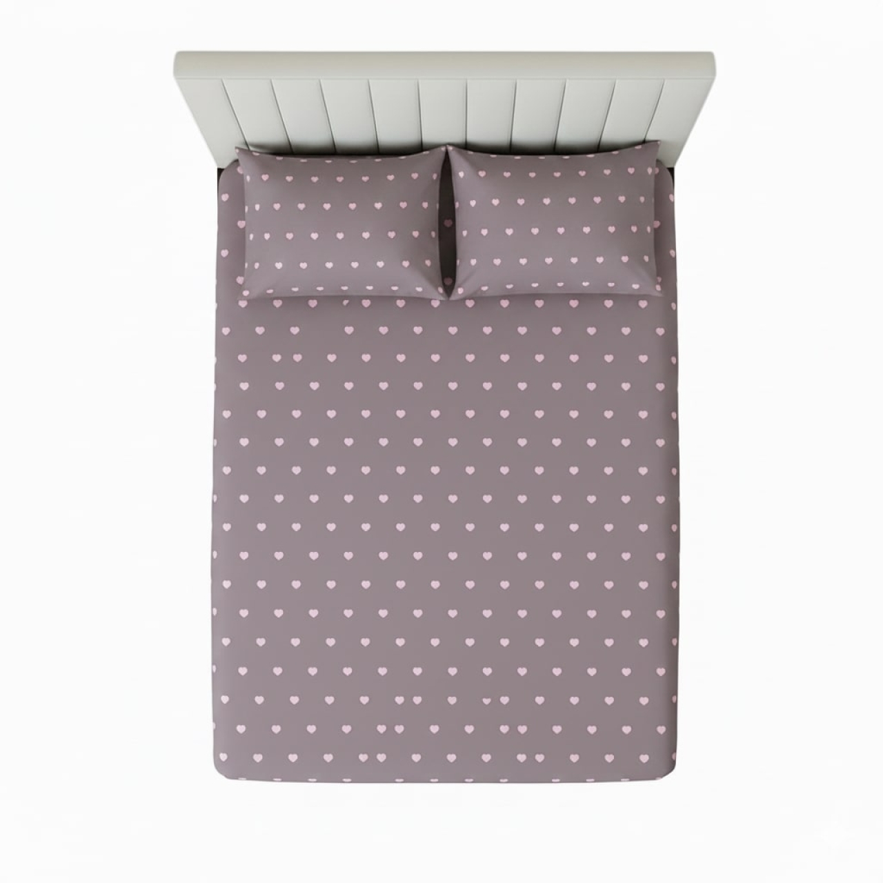 ملحفه کشدار دونفره ترک عرض 180 طرح ولنتاین کد Sh05092