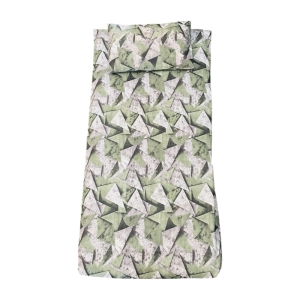 ملحفه زیپدار تشک زمینی طرح هندسی کد Sh0224