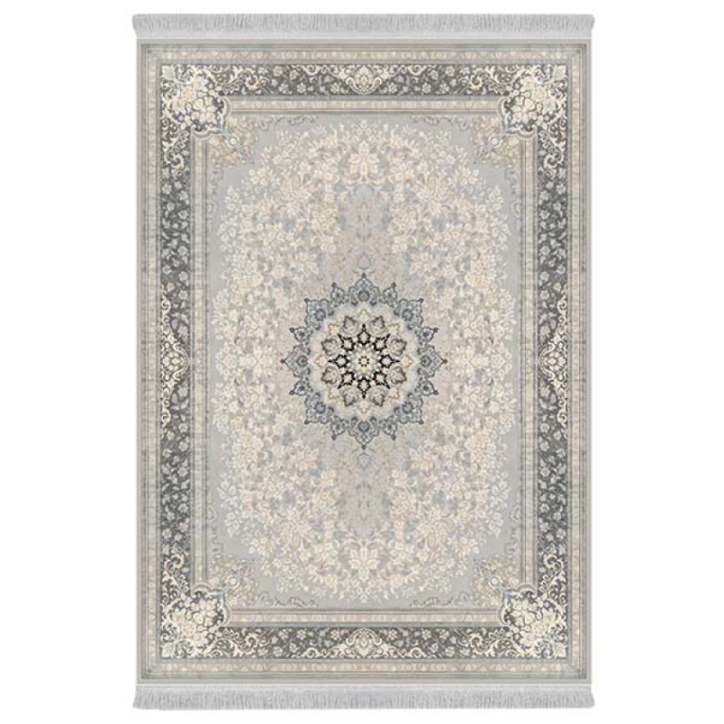 فرش پارچه‌ای دفه مدل فرشینه هازان مخمل طرح فانتزی کد 3302