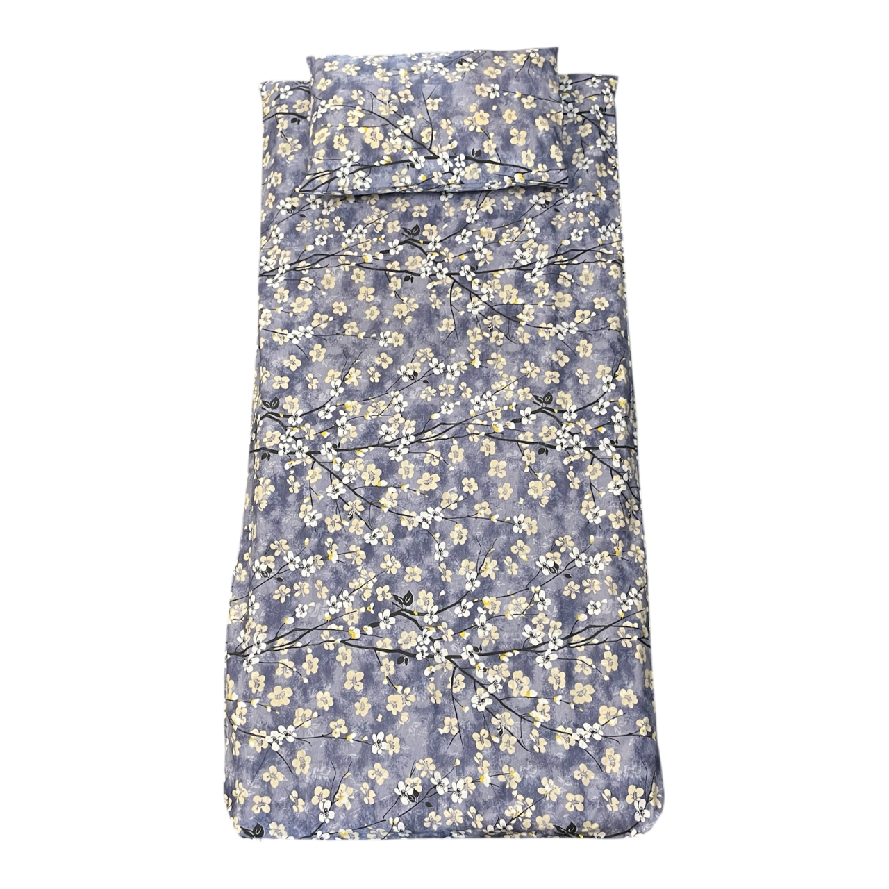 ملحفه زیپدار تشک زمینی طرح شکوفه بهاری کد Sh0230