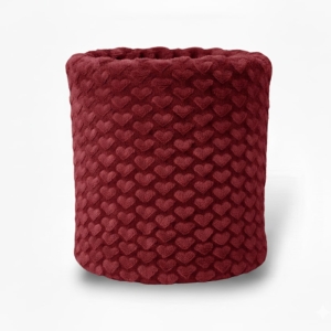 پتو مسافرتی تکنفره گلبافت طرح فلورا قلبی سایز 160*220 سانتیمتر