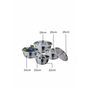 ست لگن  رنده دار مدل MIXING_6P