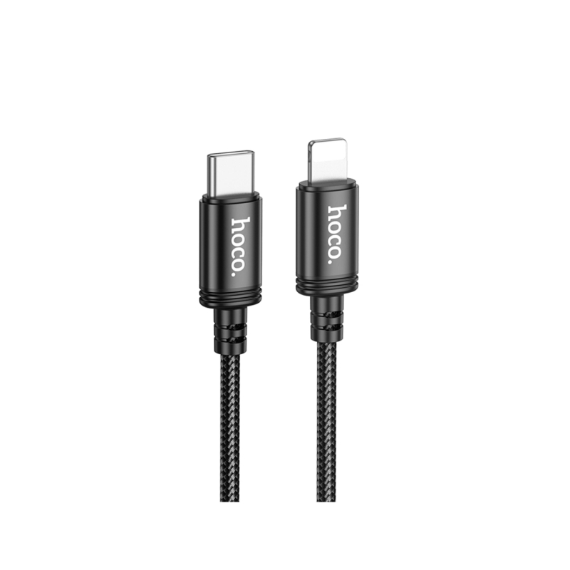 کابل تبدیل USB-C به لایتنینگ هوکو مدل X89 20W طول 1 متر 