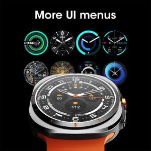 ساعت هوشمند هیسکا مدل GALACTIC با بند سیلیکونی