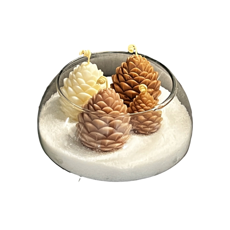 شمع شات مدل میوه کاج