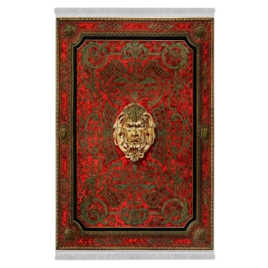 فرش پارچه‌ای دفه مدل فرشینه طرح مدرن کد 8087