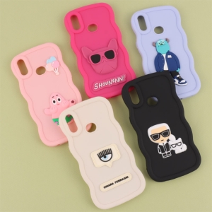 کاور موج دار عروسک برجسته مناسب برای گوشی موبایل سامسونگ مدل Samsung Galaxy A10s