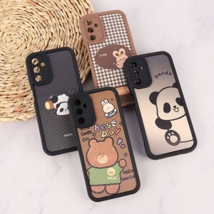 کاور کبریتی سولید محافظ لنزدار با بند مچی مناسب برای گوشی موبایل سامسونگ مدل Samsung Galaxy A14