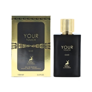 ادکلن مردانه الحمبرا مدل یور تاچ عود حجم ۱۰۰ میل