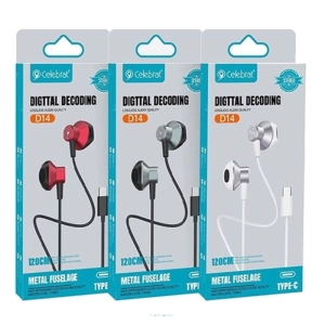 هندزفری باسیم تایپ سی سلبریت مدل Celebrat D14