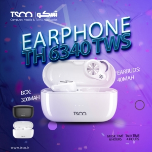 هدست بلوتوثی تسکو مدل TH 6340TWS