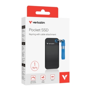هارد اکسترنال SSD ورباتیم مدل Pocket SSD ظرفیت ۱ ترابایت