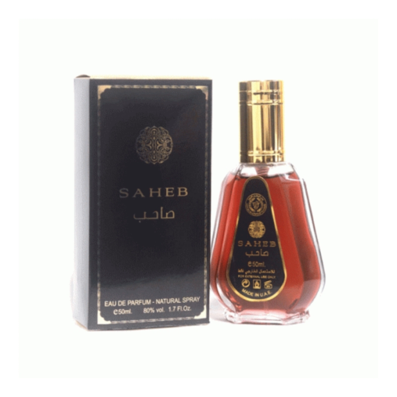 ادکلن زنانه مردانه ارض الزعفران مدل صاحب حجم ۵۰ میل