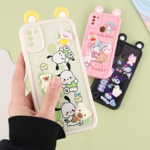 کاور کبریتی سولید محافظ لنزدار مناسب برای گوشی موبایل سامسونگ مدل Samsung Galaxy A11