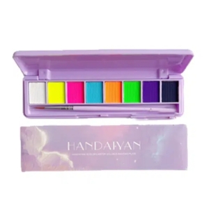 پالت نئونی سایه و خط چشم ۸ رنگ واتراکتیو هندیان کد۰۱