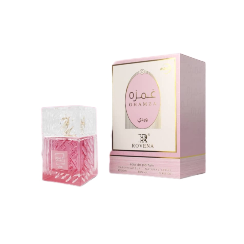 ادکلن زنانه روونا مدل غمزه وردی حجم ۱۰۰ میل