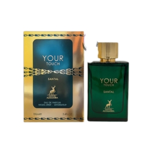 ادکلن مردانه الحمبرا مدل یور تاچ سانتال حجم ۱۰۰ میل