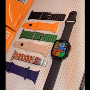 ساعت هوشمند KEQIWEAR مدل KW31 Ultra3 با ۷ بند اضافه