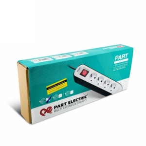 محافظ ولتاژ 4 خانه پارت الکتریک با کابل 1.8 متری کد 8757