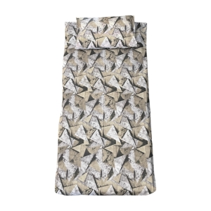 ملحفه زیپدار تشک زمینی طرح هندسی کد Sh0224