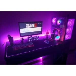 ریسه ال ای دی مدل پکیج گیمینگ 16 رنگ کد RGB 12v طول 5 متر