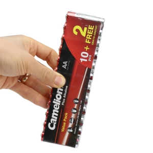 باتری قلمی کملیون مدل Camelion Plus Alkaline LR6 بسته 12 عددی