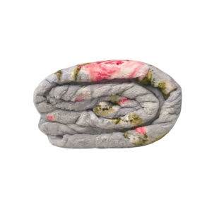 پتو دونفره سبک مسافرتی ژله ای TISA مدل گلدار سایز 200*220 سانتی متر