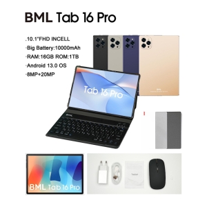 تبلت BML مدل Tab 16 Pro | حافظه ۱ ترابایت و رم ۱۶ گیگابایت صفحه نمایش ۱۰.۱ اینچی