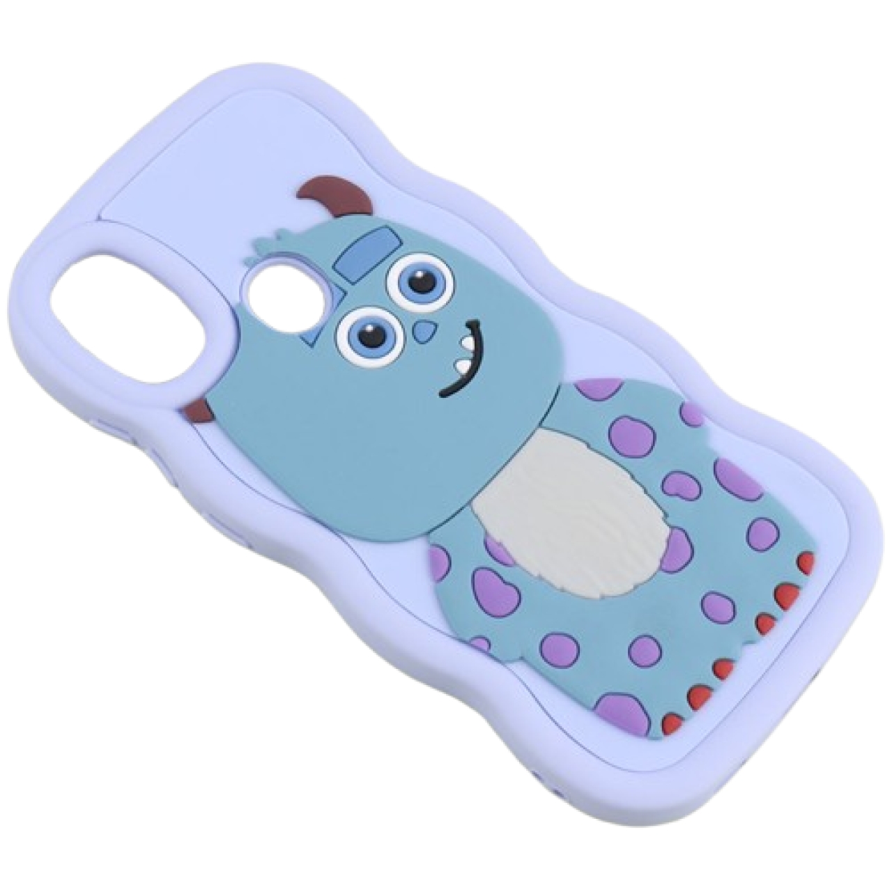 کاور موج دار عروسک برجسته مناسب برای گوشی موبایل سامسونگ مدل Samsung Galaxy A11