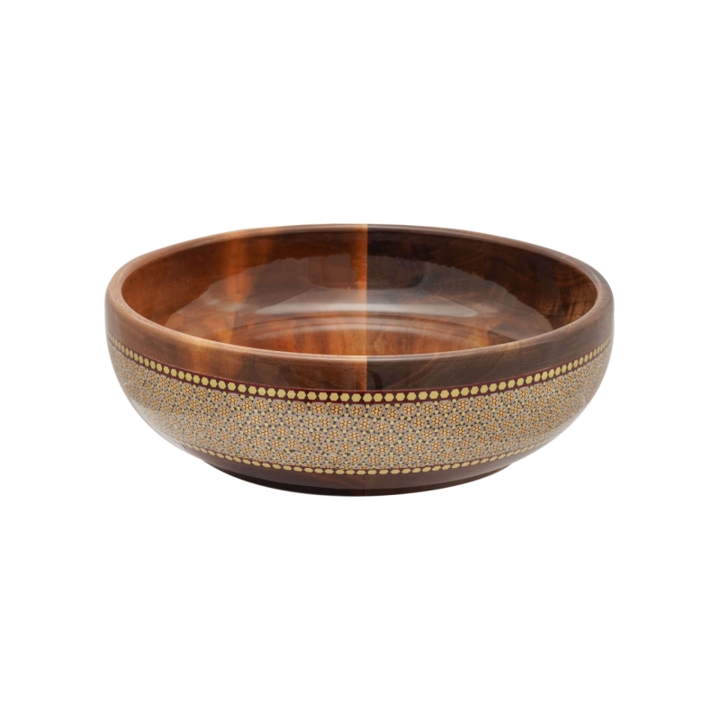 کاسه چوب و خاتم مدل J1610