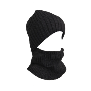 ست کلاه و شال گردن مدل بافت توخز