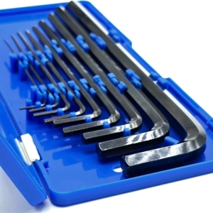 آچار آلن بلند ای زد دی مدل جعبه دار کد CR-V-9PCS مجموعه 9 عددی