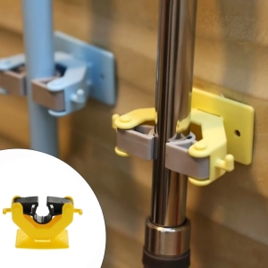 گیره نگهدارنده جارو و تی حالیک مدل بسته 2 عددی